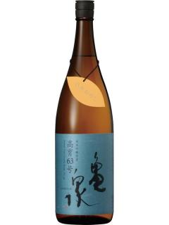  亀泉　純米吟醸原酒　高育63号　ひやおろし